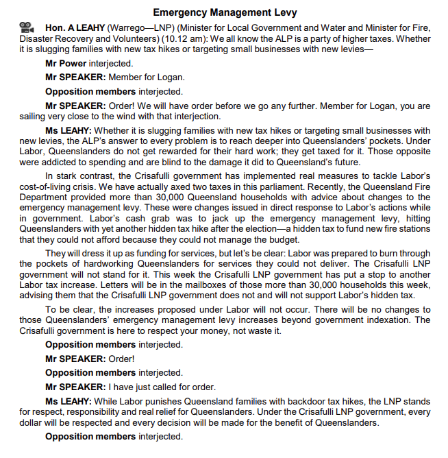 Emergency Management Levy Update